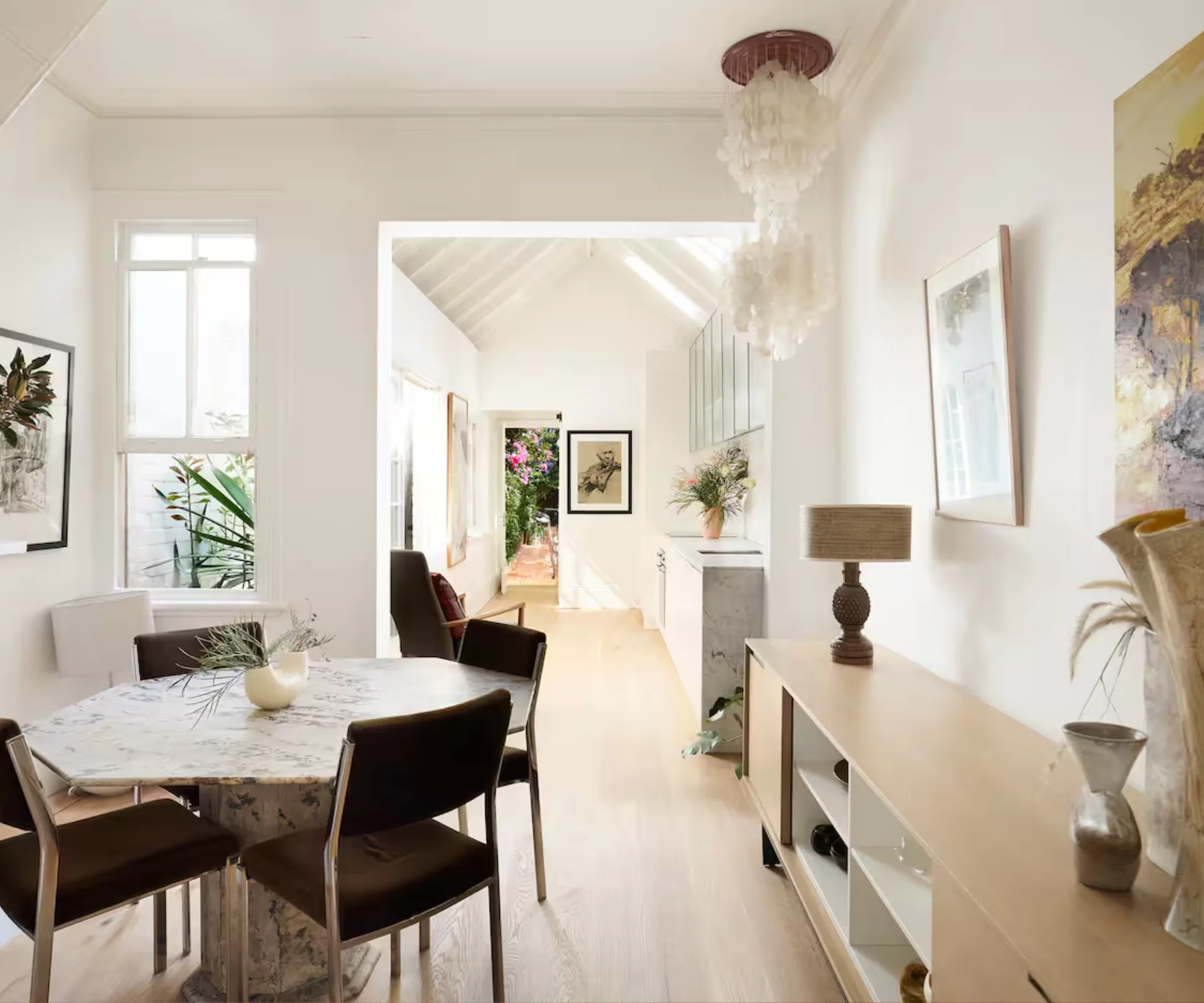 Designers Own Unique Art, Light Filled Terrace Airbnb Sydney Paddington + Best Airbnbs Sydney Australia 2026