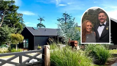 Emma and Ben the block house landscape