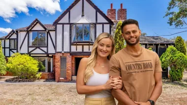 The Block winners Britt and Taz reveal their $1.4 million farmhouse purchase