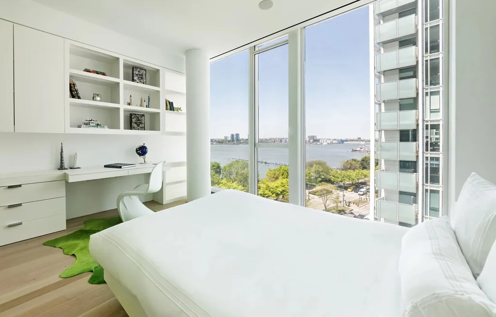 Hugh Jackman Deborra-Lee Furness New York Penthouse bedroom