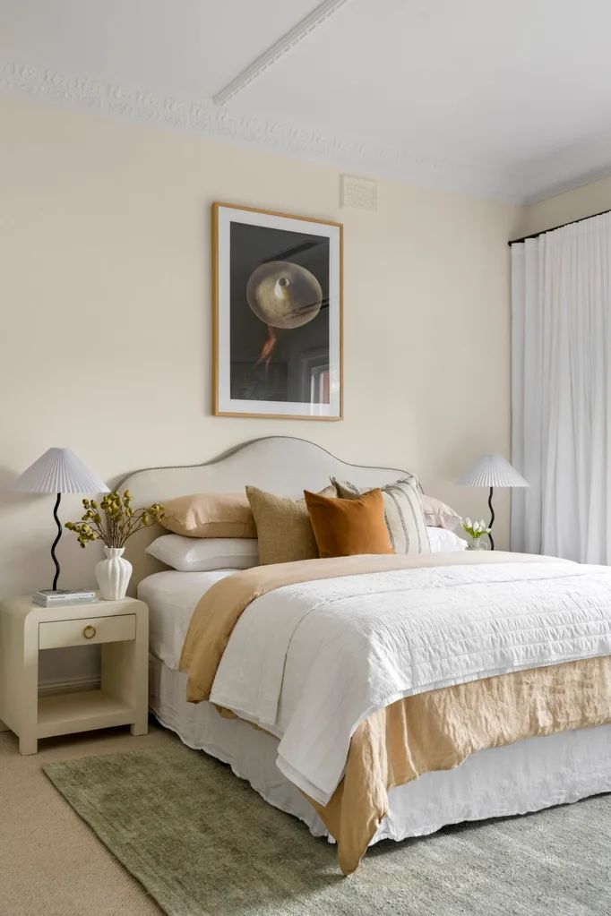 Edwardian home renovation by Donna Guyler master bedroom