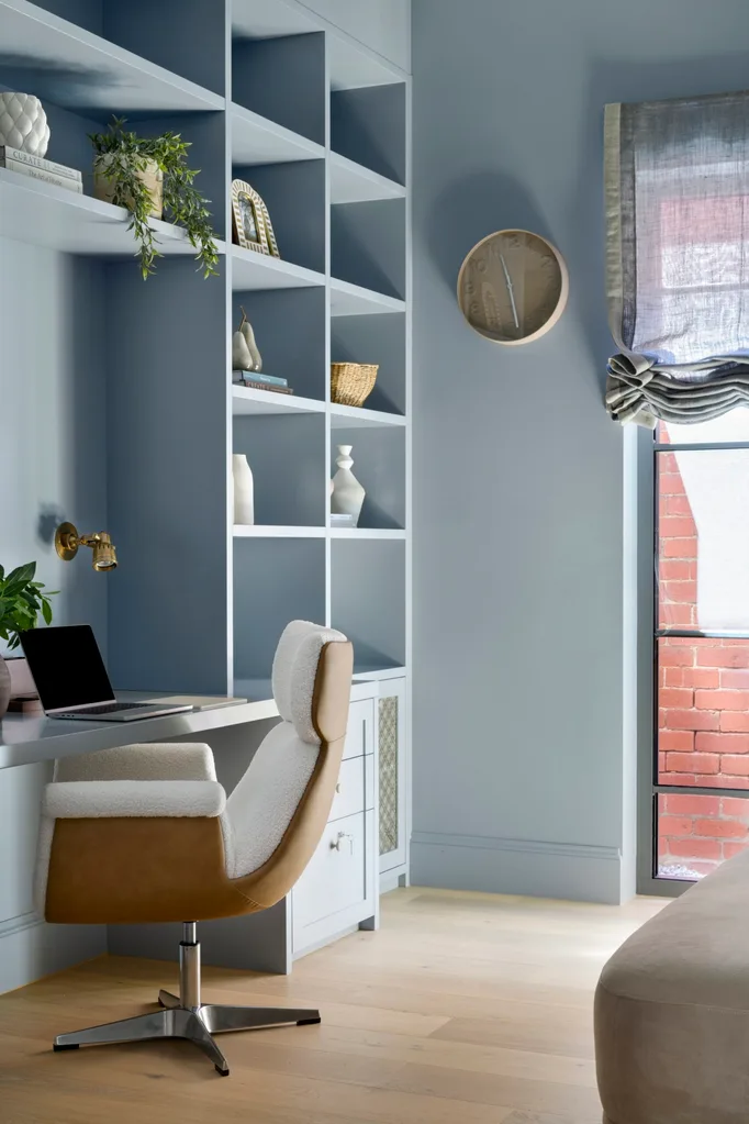 Edwardian home renovation by Donna Guyler study office