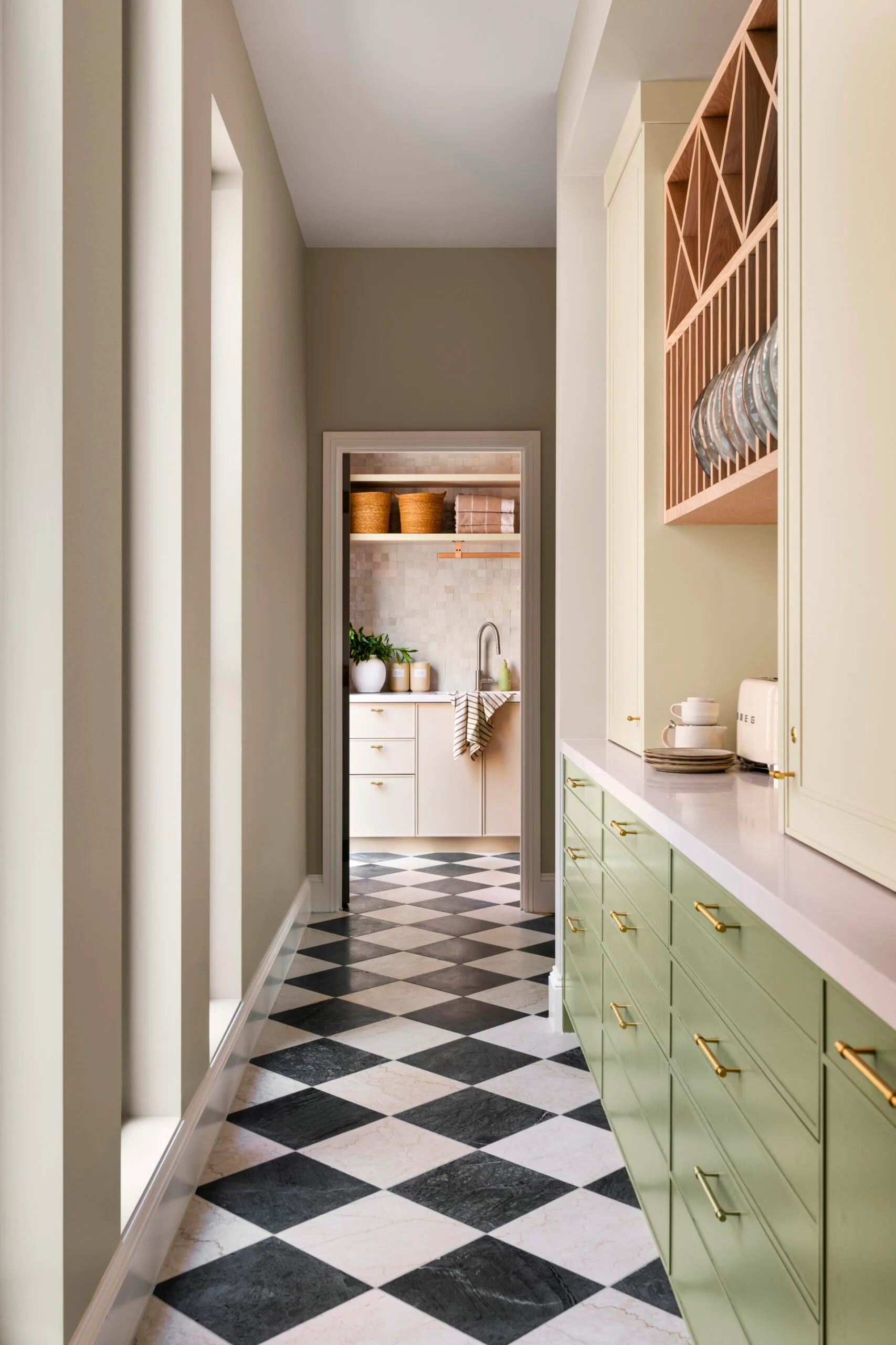 Edwardian home renovation by Donna Guyler butlers pantry