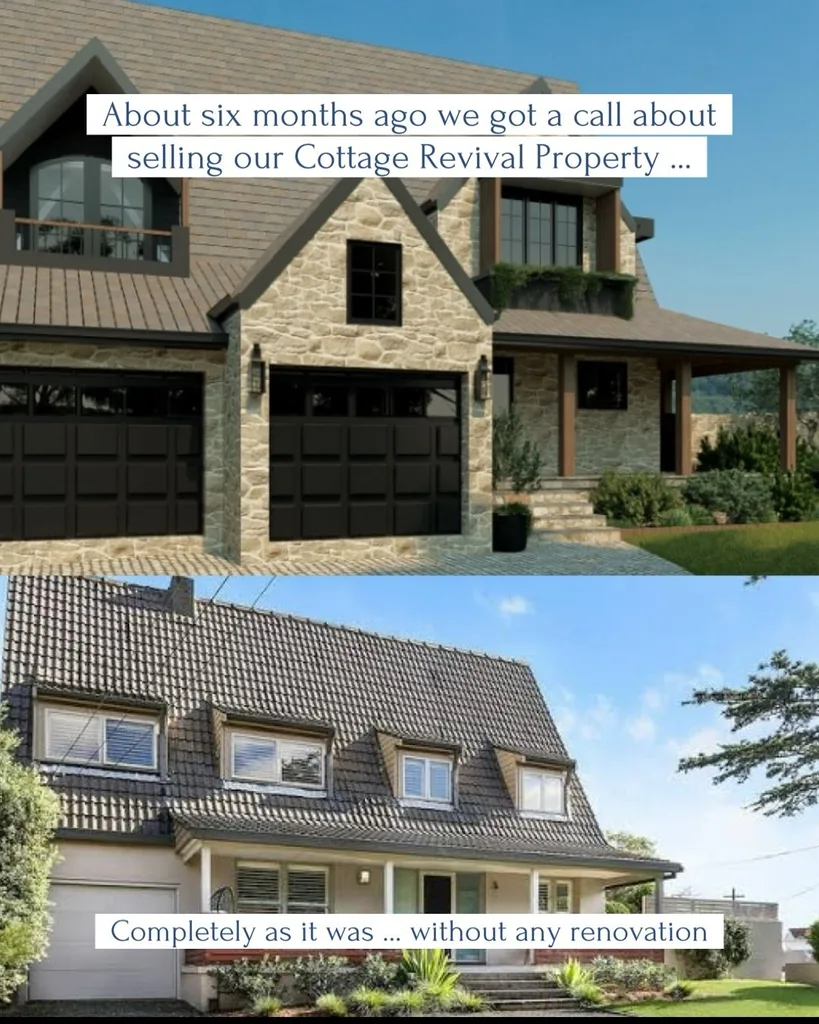 Rachel and Ryan were planning on a cottage revival of this home