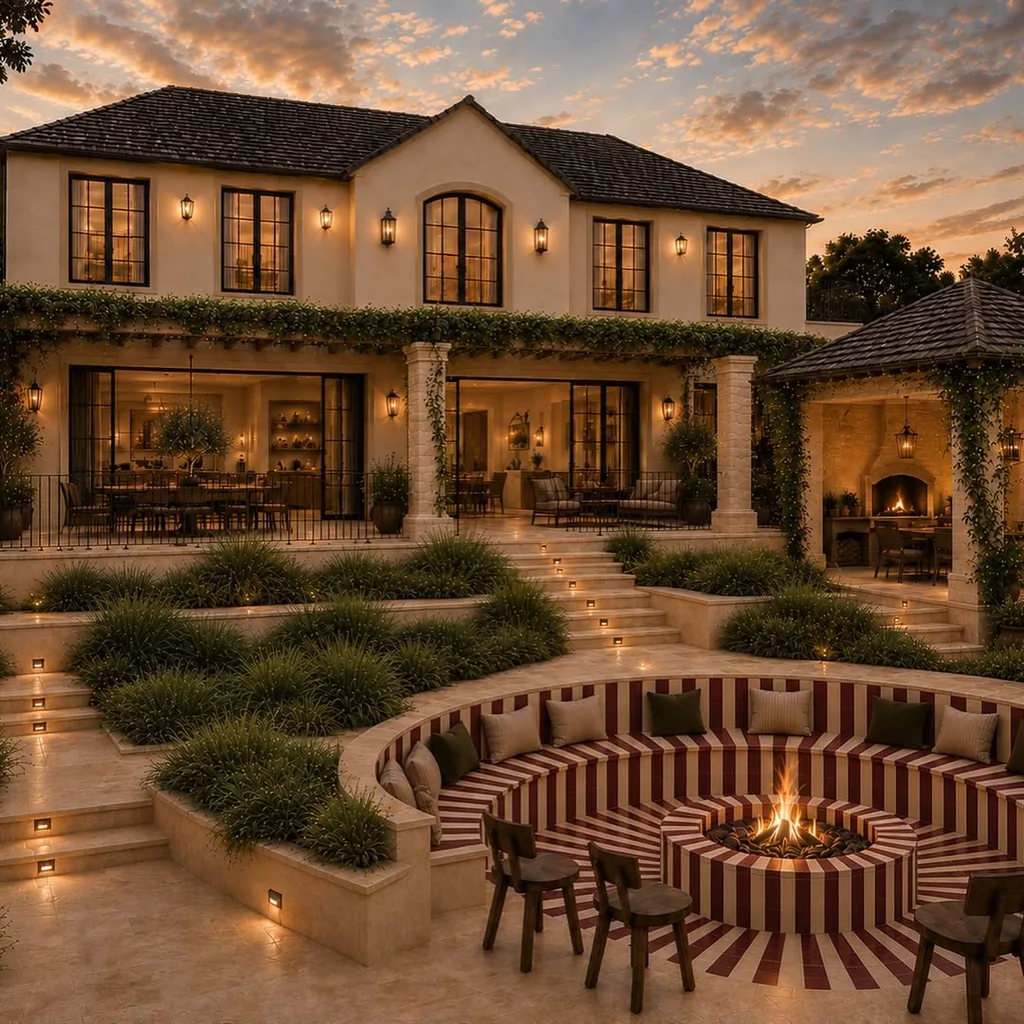 Renderings of Rachel and Ryan's new home renovation, the back of the house
