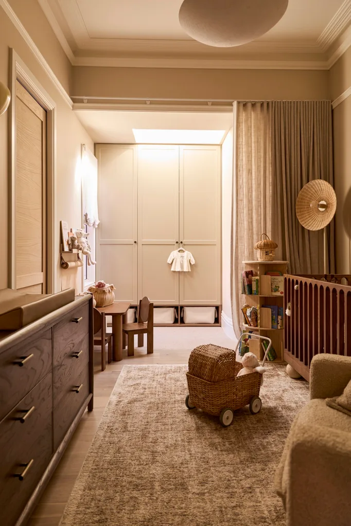 Steph and Gian's daughter Ilaria's nursery
