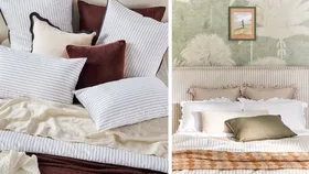 How to style striped bedding: 3 colour palettes that actually work