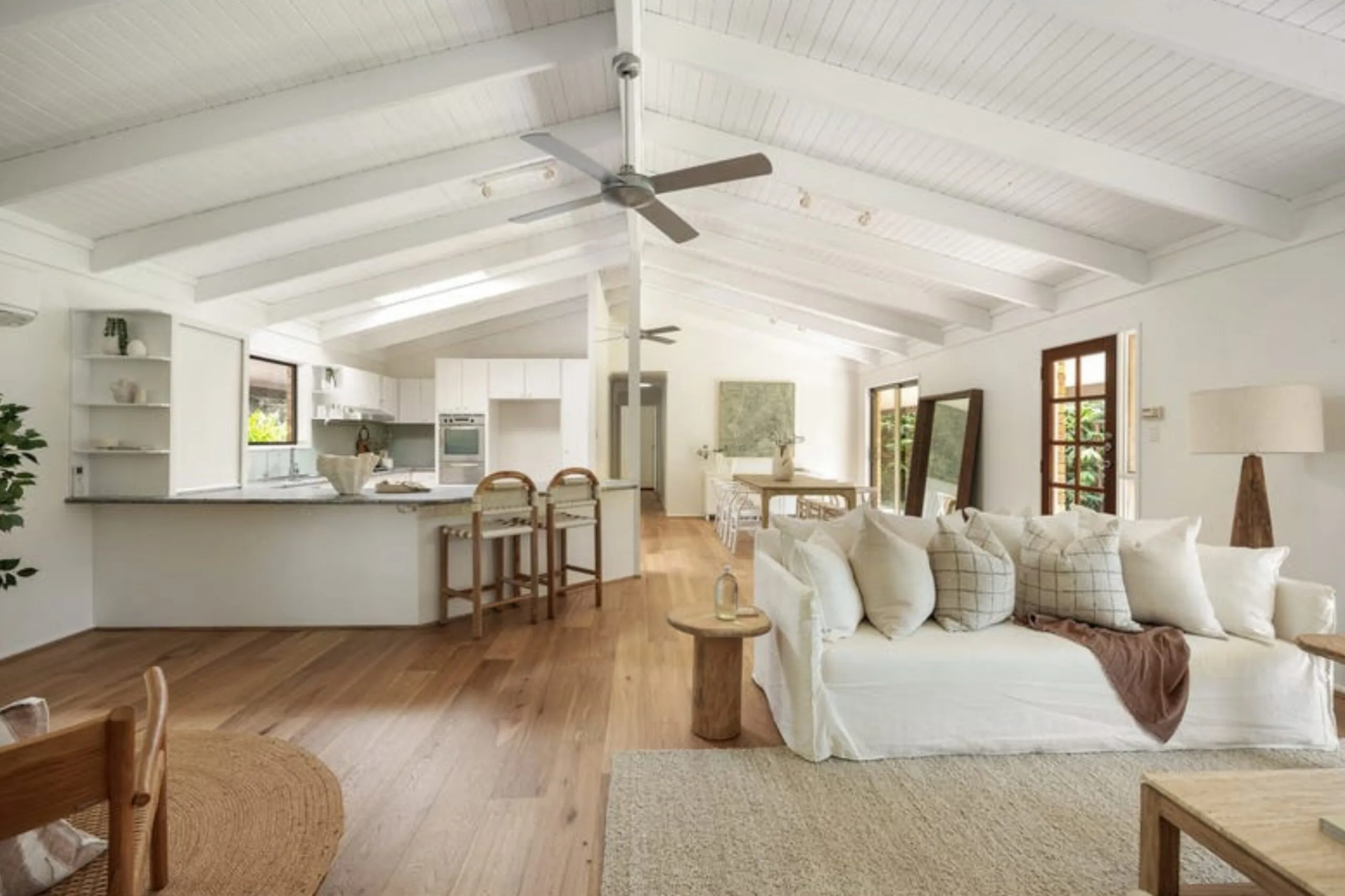 Sam Frost Noosa Property kitchen living and dining