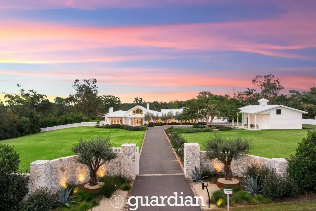 Lleyton and Bec Hewitt $14 million Glenhaven estate front of house