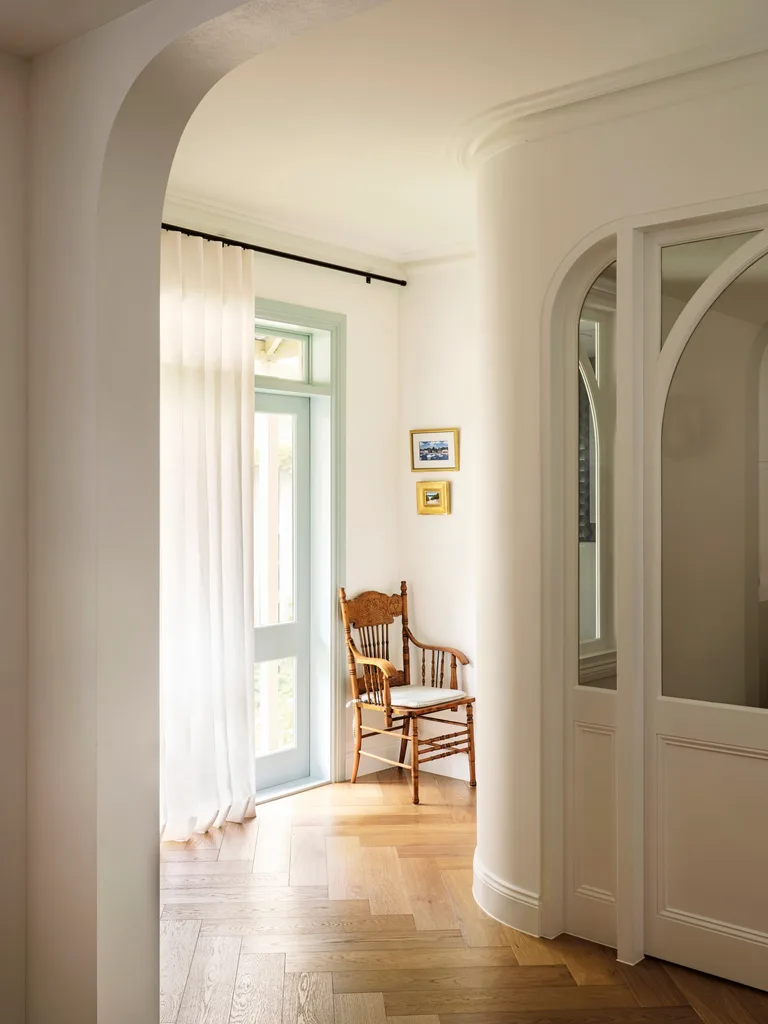 Beautiful Builds Ocean Street Woollarah Interior design by Stephanie Chu Interiors powder room