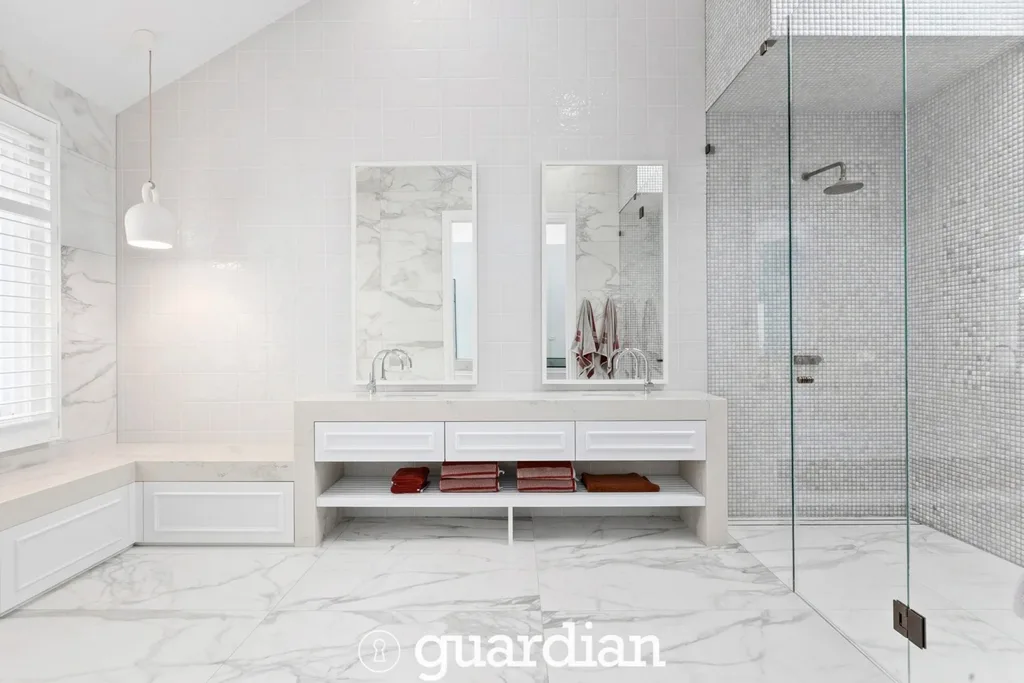 Lleyton and Bec Hewitt $14 million Glenhaven estate bathroom