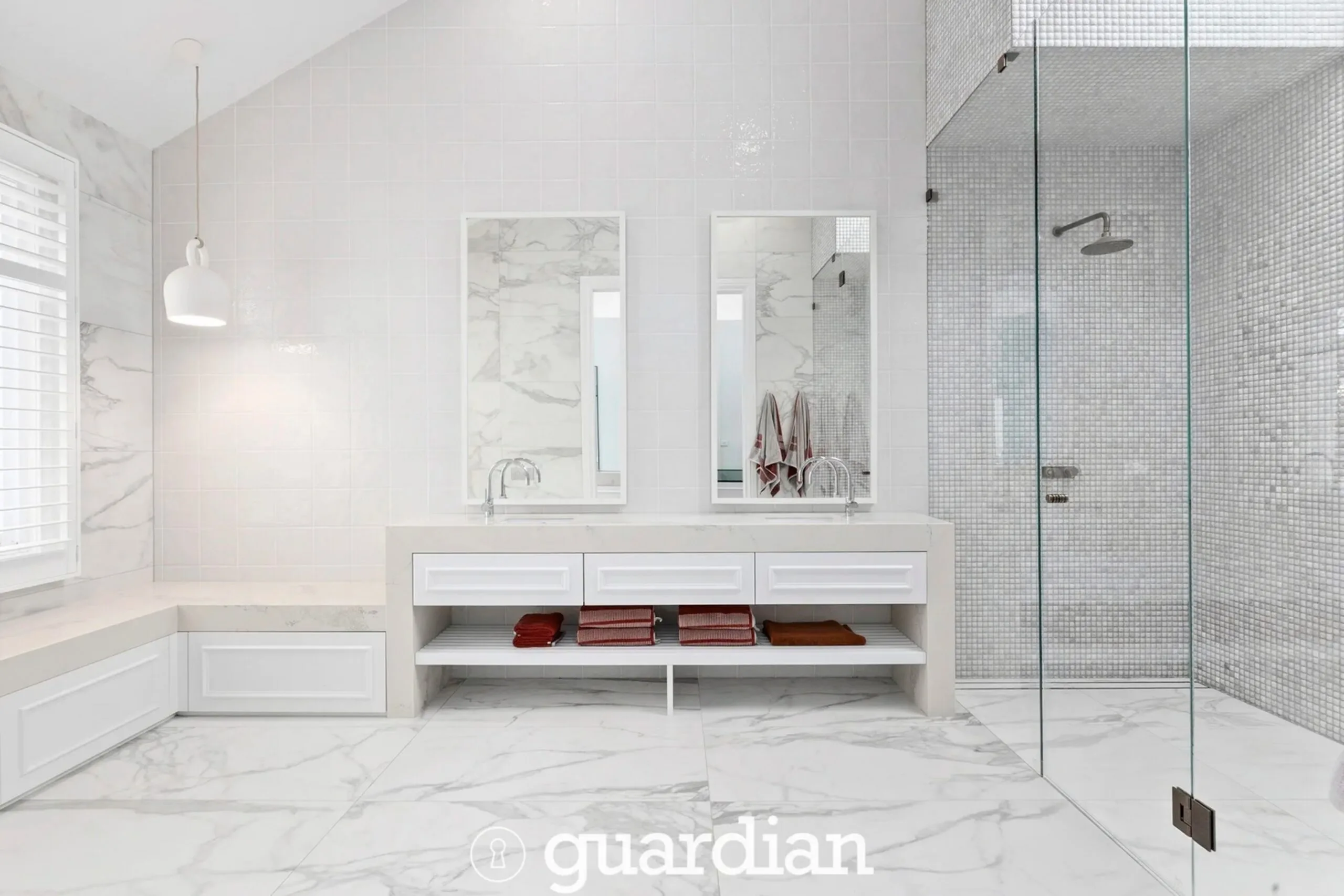 Lleyton and Bec Hewitt $14 million Glenhaven estate bathroom