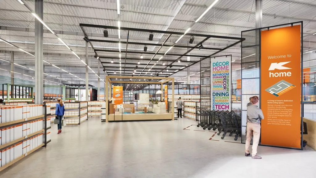 Kmart's new home concept store Kmart Home store interior