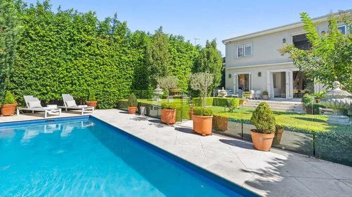 Delta Goodrem $11m Rose Bay home pool area
