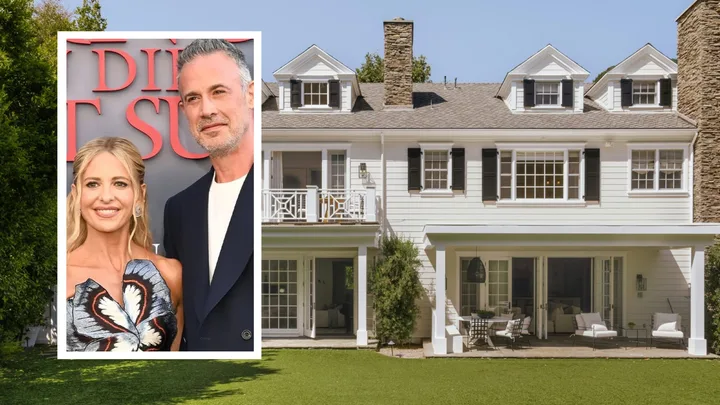 Freddie Prinze Jr and Sarah Michelle Gellar stunning Hamptons-stye Los Angeles home
