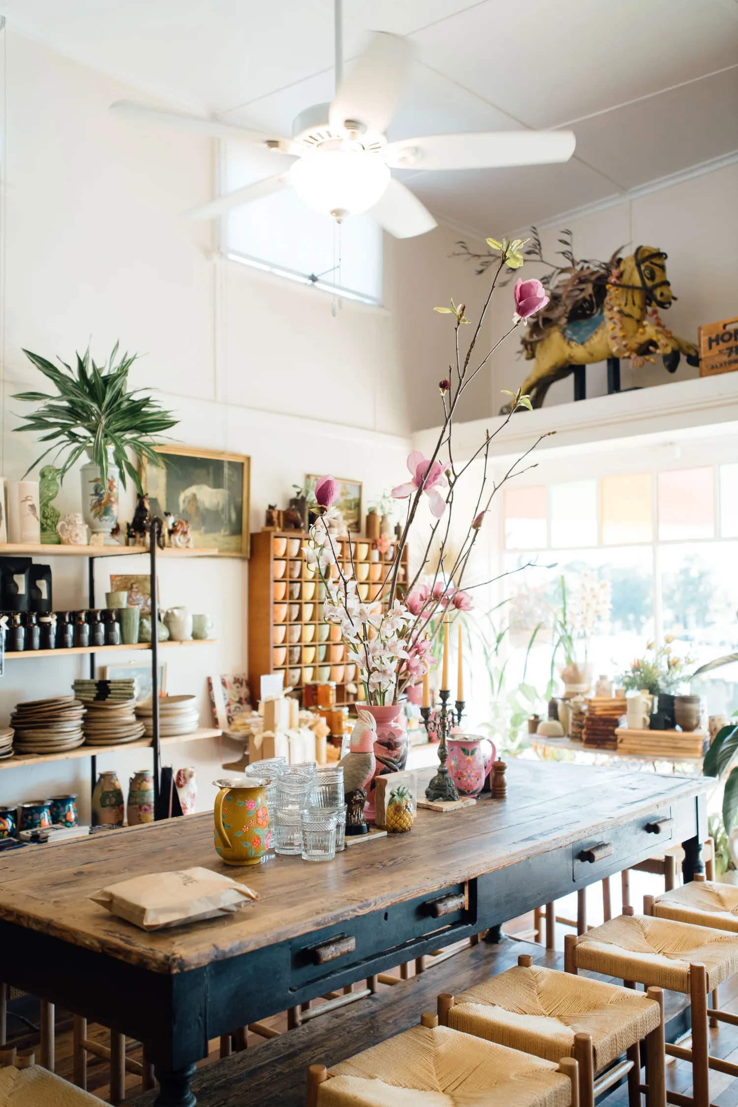 Displays and table in Home Alstonville