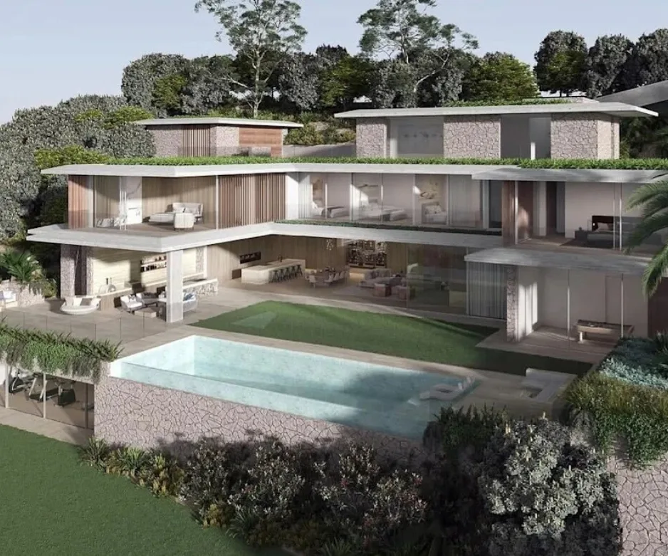 Rendering of Jennifer Hawkins Whale Beach Home