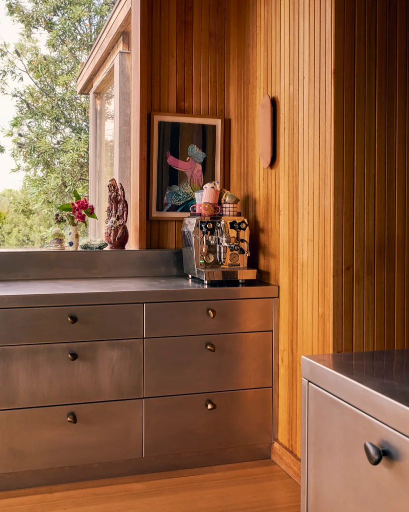 Kip&Co Kate Heppell Bellarine Peninsula home stainless steel kitchen
