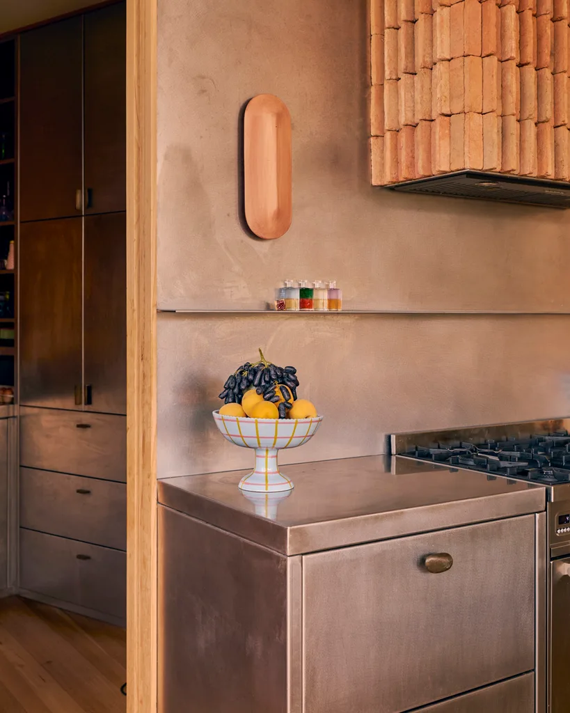 Kip&Co Kate Heppell Bellarine Peninsula home stainless steel kitchen details butler pantry