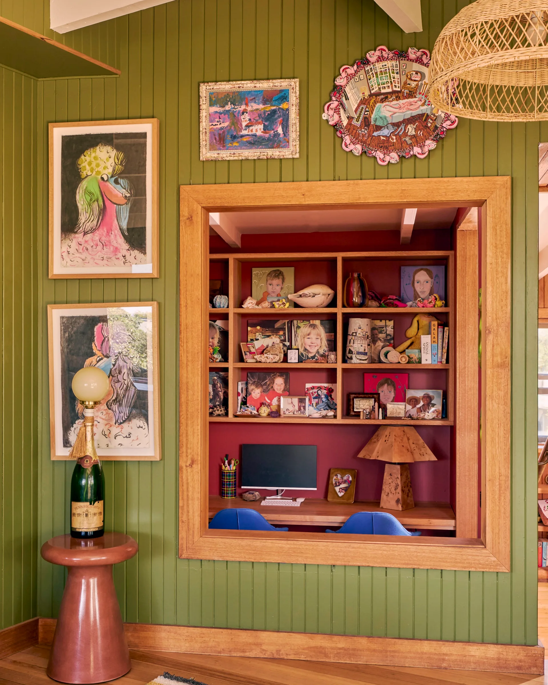 Kip&Co Kate Heppell Bellarine Peninsula home media wall
