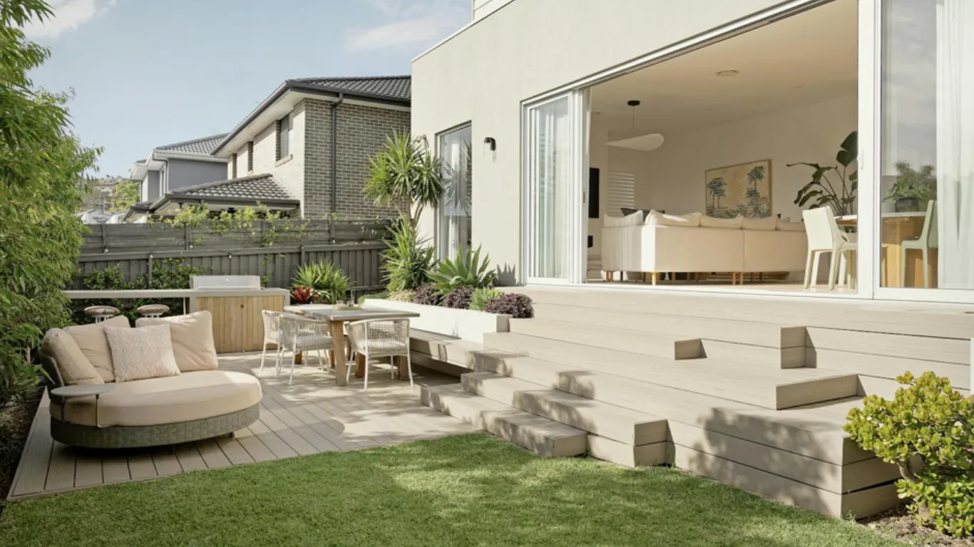 Metricon Homes Trentham 30 backyard
