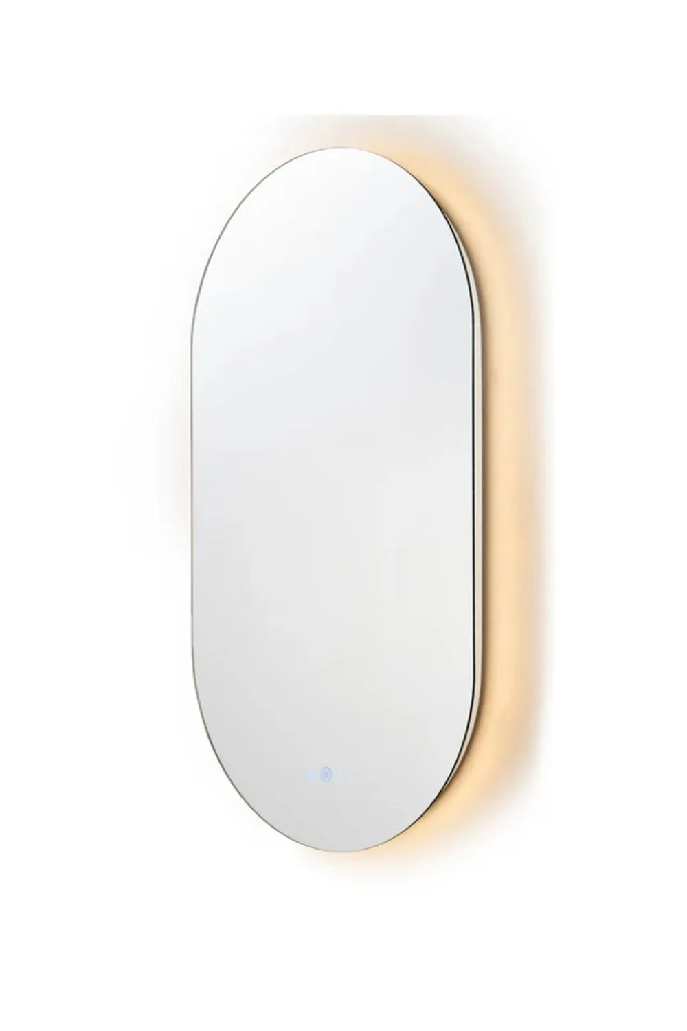 My Homeware discount code guide: This oblong LED vanity mirror is a top pick for its stylish shape and motion sensor lighting.