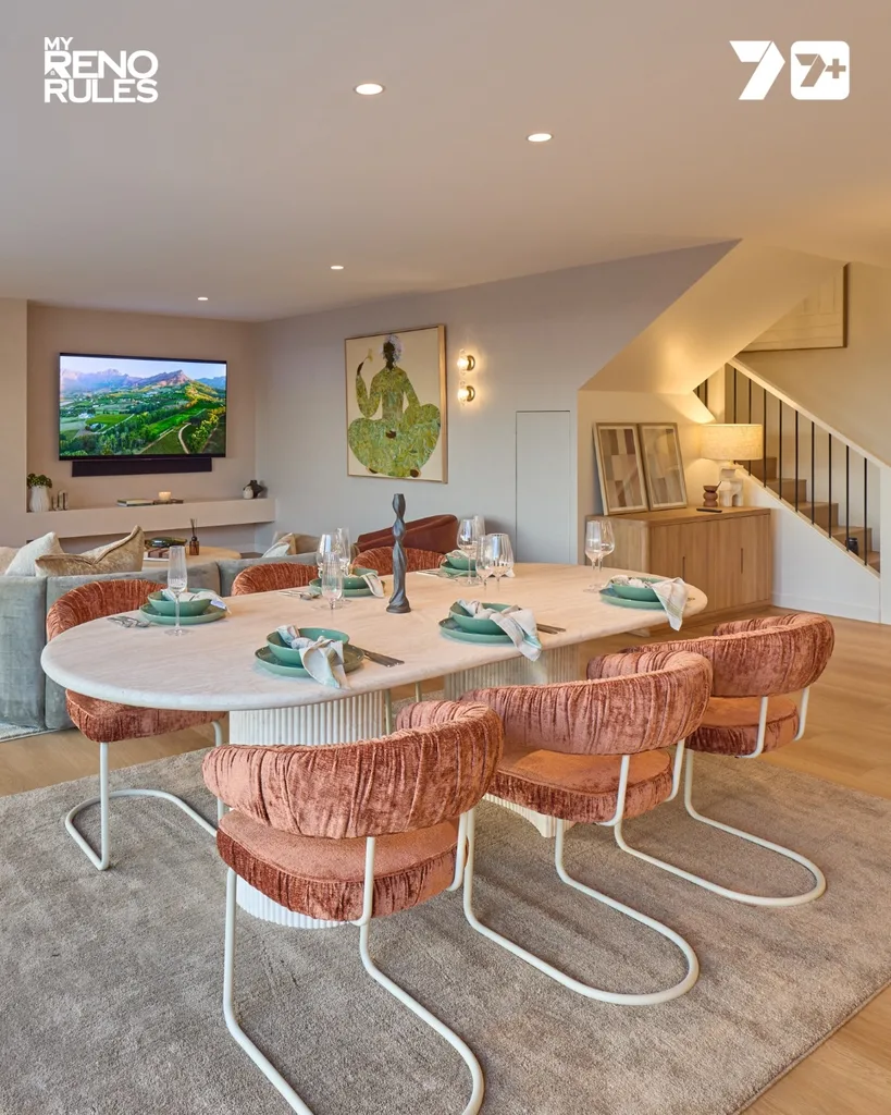 Nathan and Julia's dining room reveal My Reno Rules