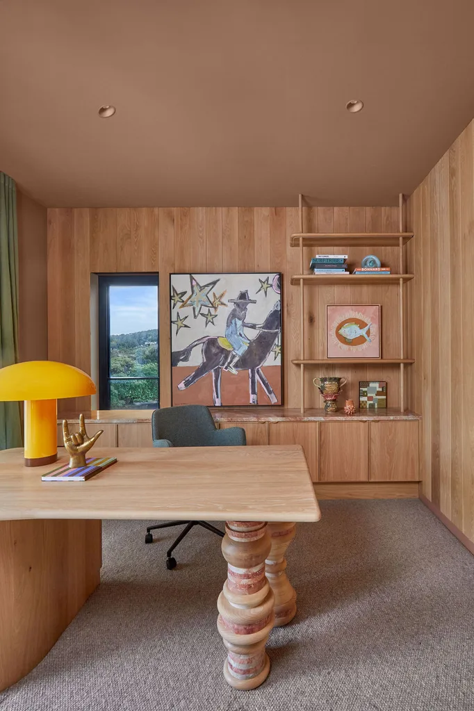 Patrick Dangerfield's home office