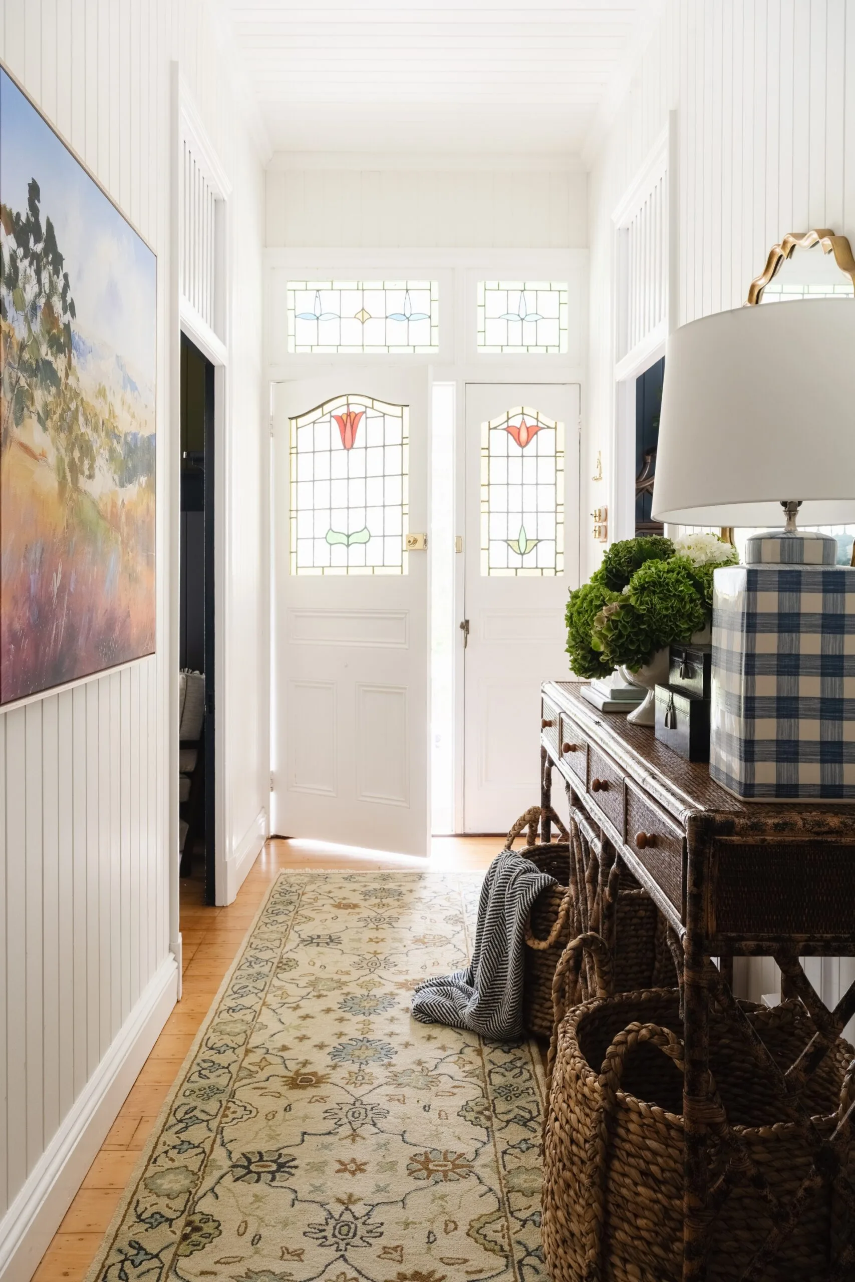 Rosewood Farm Queenslander entry hallway