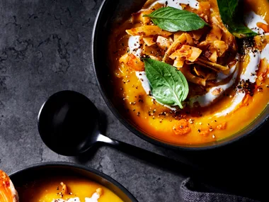 Pumpkin soup - 3 bowls