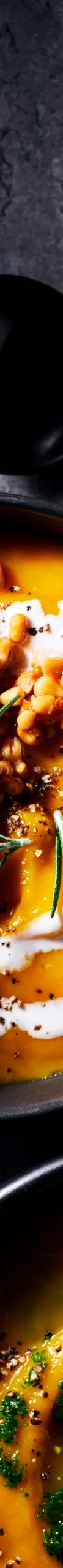 Pumpkin soup - 3 bowls