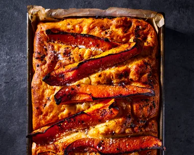 Pumpkin focaccia