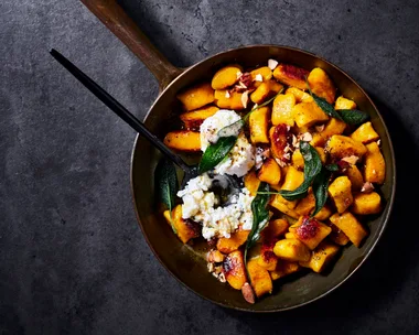 Roasted pumpkin gnocchi