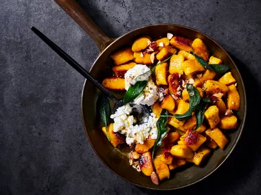 Roasted pumpkin gnocchi