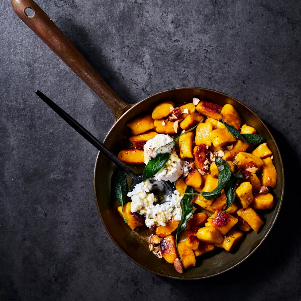 Roasted pumpkin gnocchi