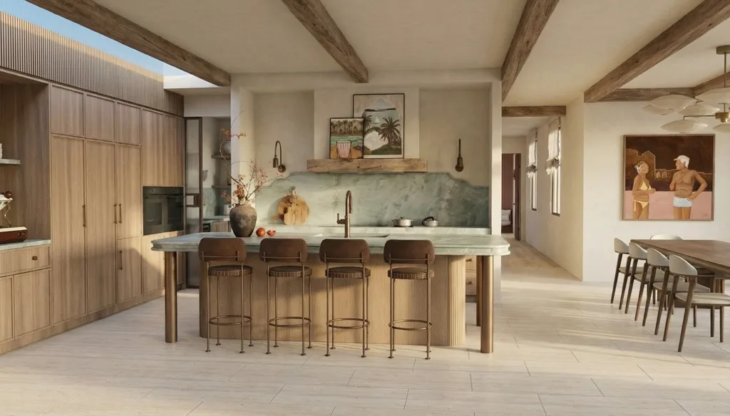 Render of the kitchen
