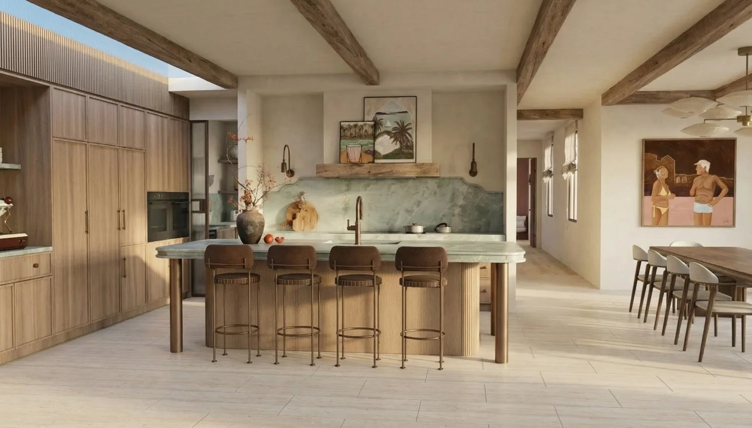 Render of the kitchen