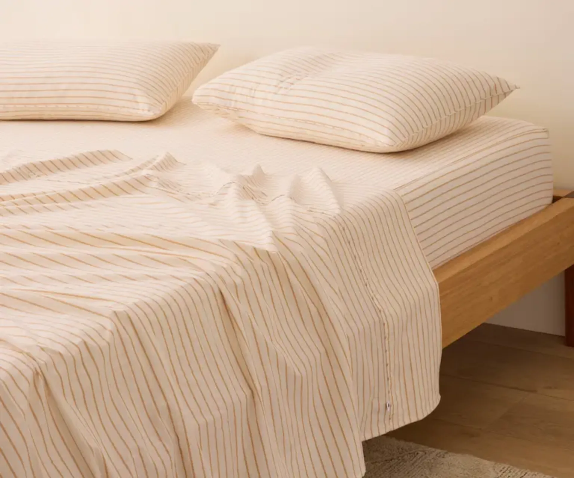 Sheet Society leo washed cotton Hayes Stripe bedding set + EOFY Bedding deals + EOFY Bedding sales 2026