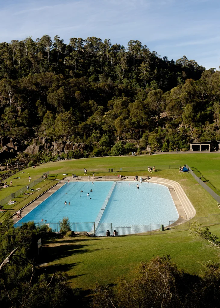Cataract Gorge pool Launceston