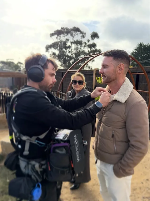The Block judges 2026 landscaping Shaynna Blaze and Darren Palmer