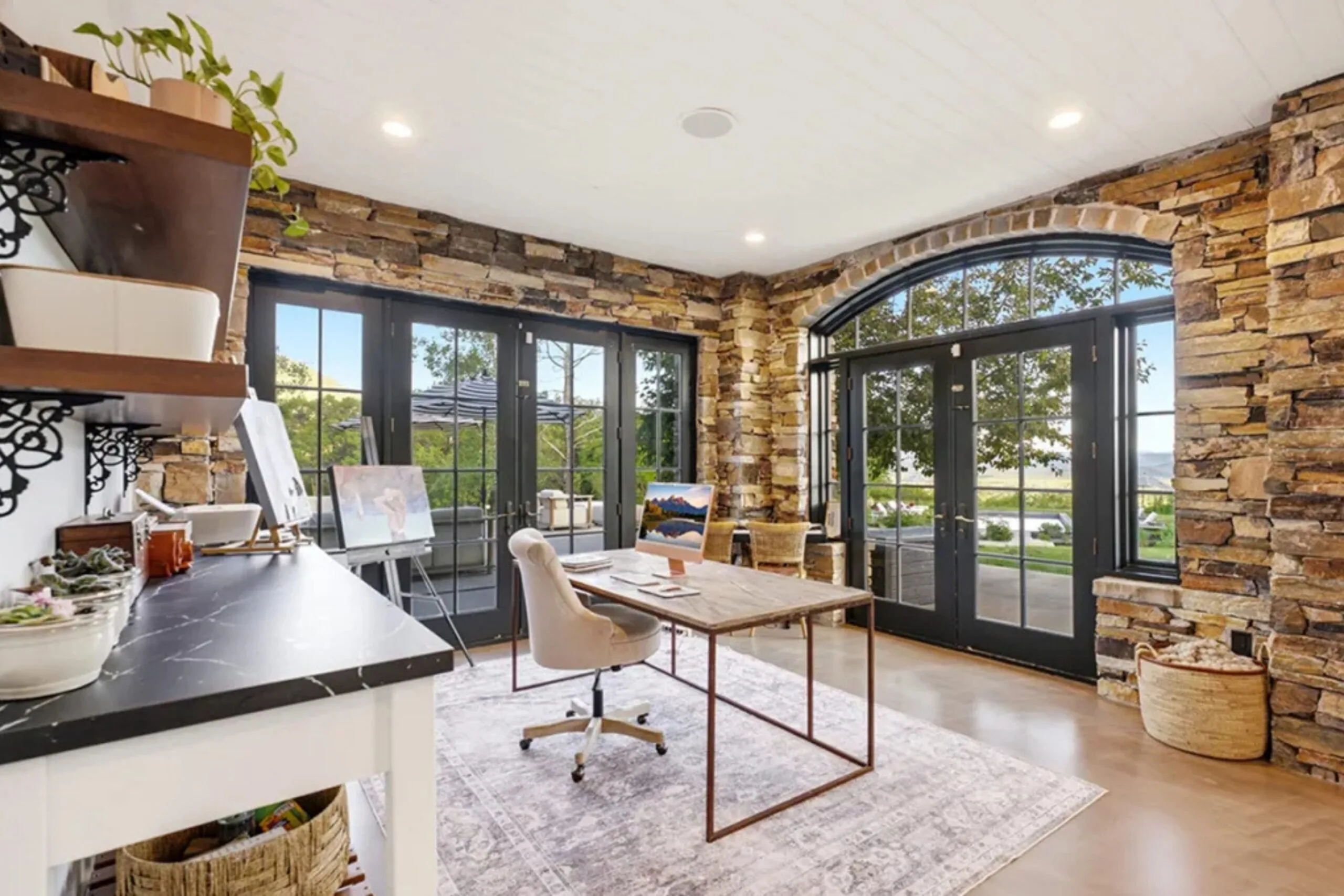 Katherine Heigl Utah property art studio
