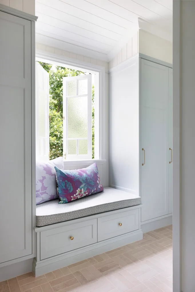 Polly + Co home mudroom