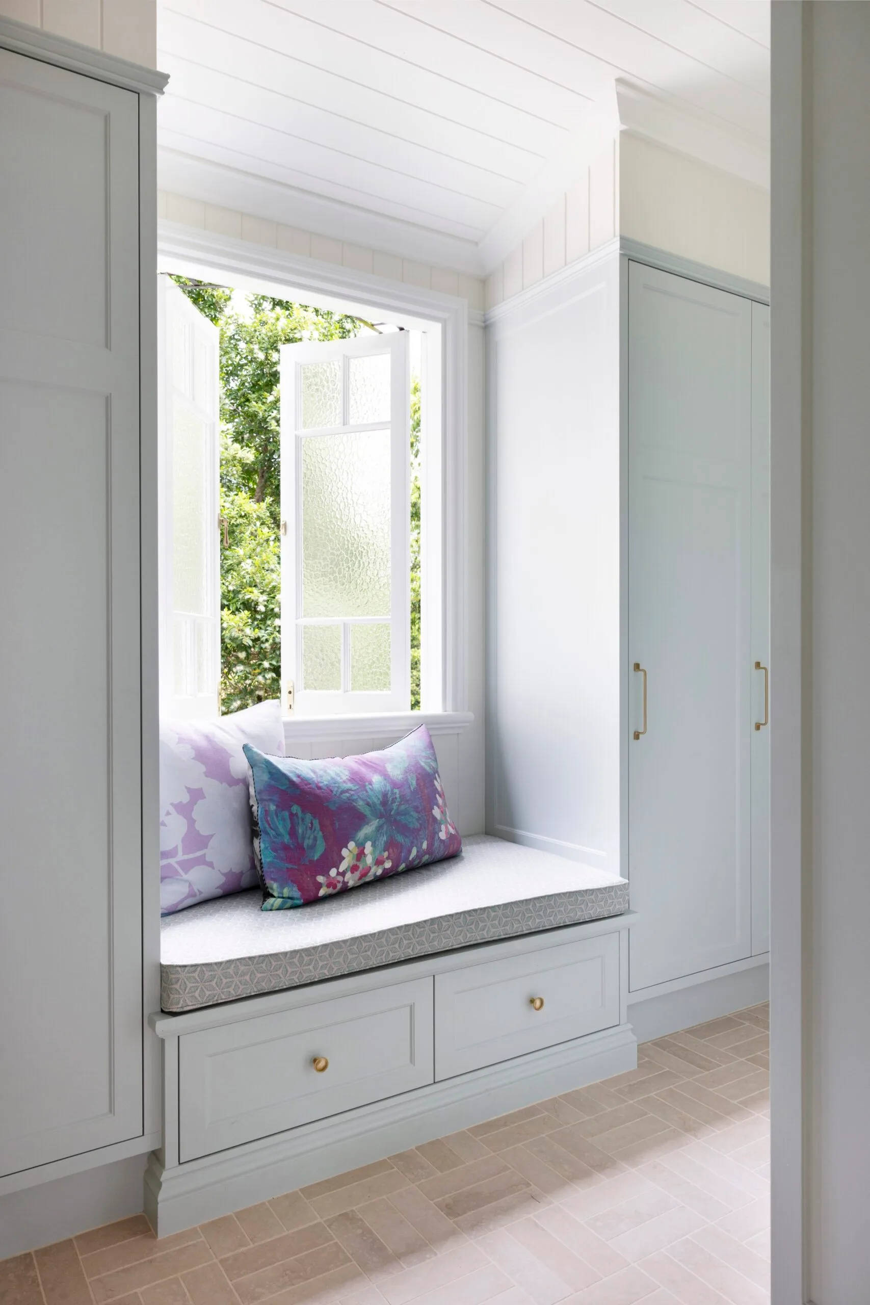 Polly + Co home mudroom