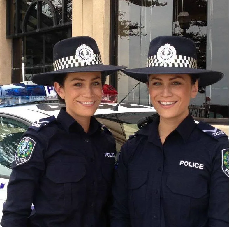 Alisa and Lysandra The Block police officers