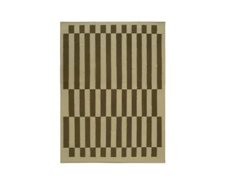 Bridge Olive Washable Blended Wool Flatweave Rug 160 x 230cm