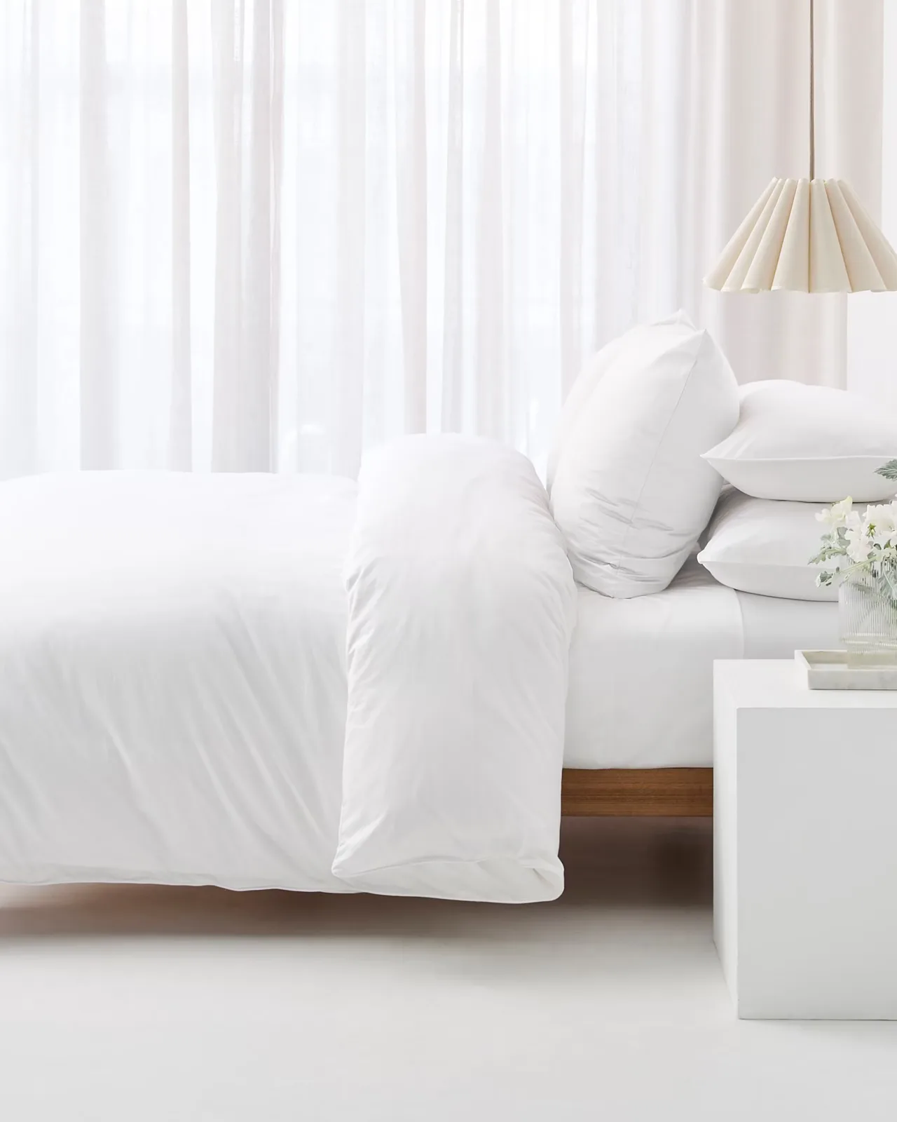 plush comfortable bed