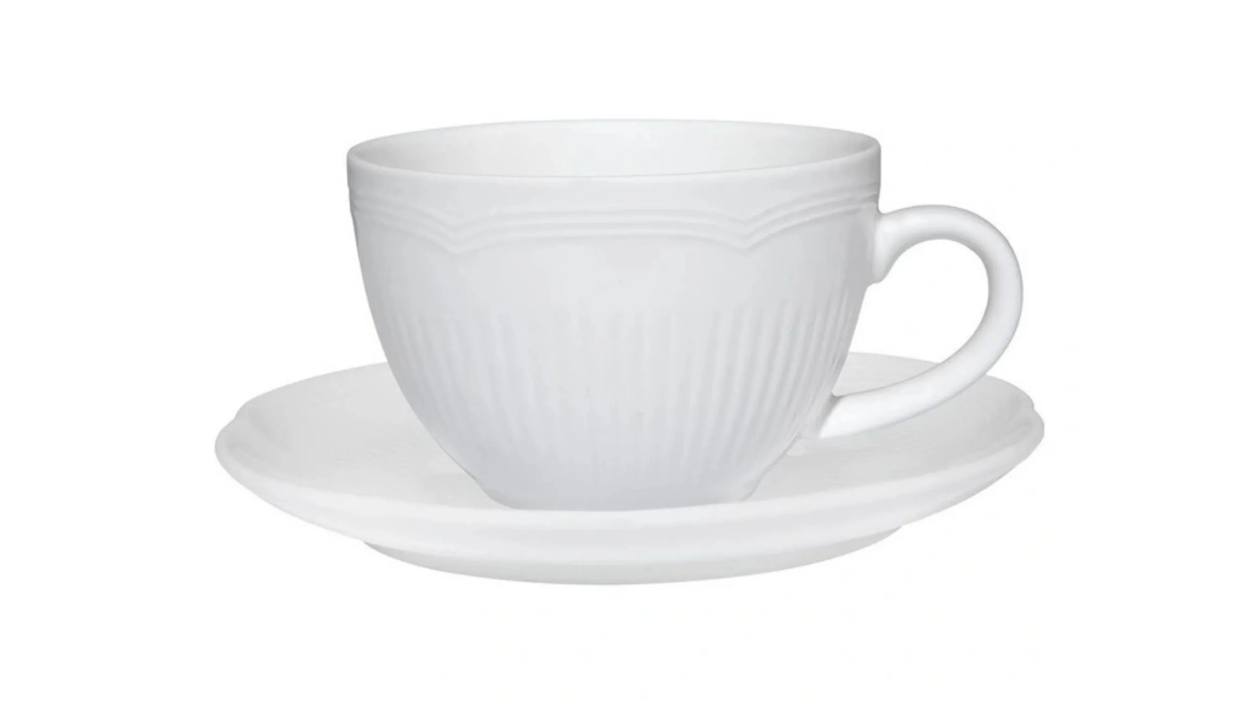 White teaware from Maxwell & Williams