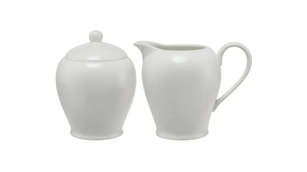 White teaware from Maxwell & Williams