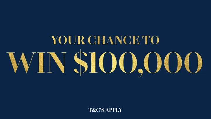 Your Chance to WIN $100,000