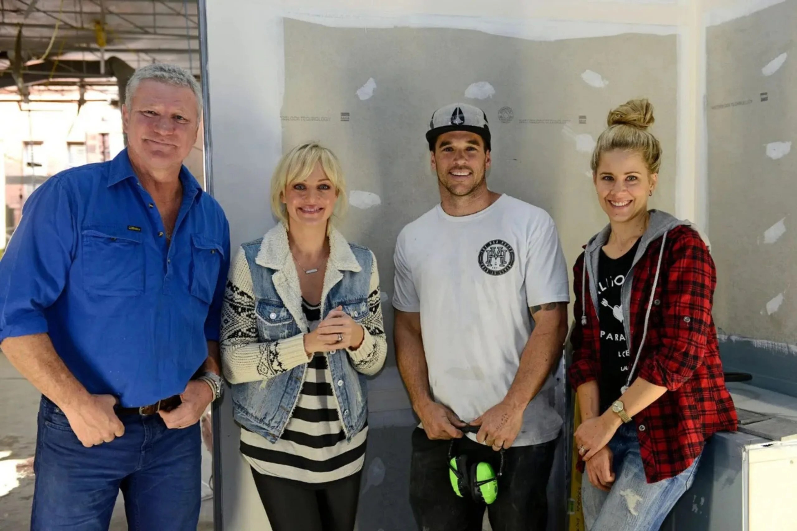 Michael and Carlene Duffy on The Block in 2014